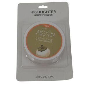 Airspun Loose Face Highlighter .31 Fl oz. 9.2 ML Womens Loose Powder